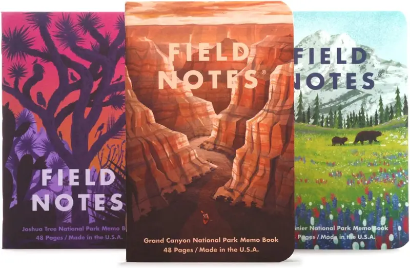 Field Notes National Parks Collection – Pack B Curated Set