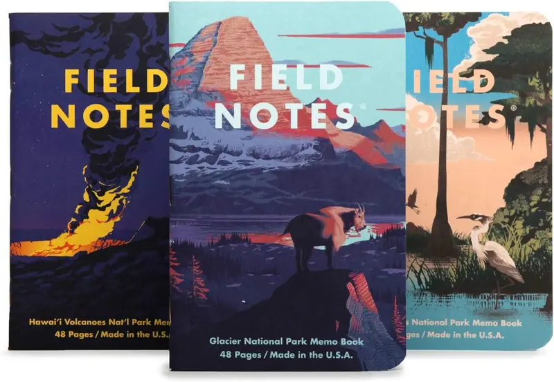 Field Notes National Parks Collection – Pack F Limited Edition