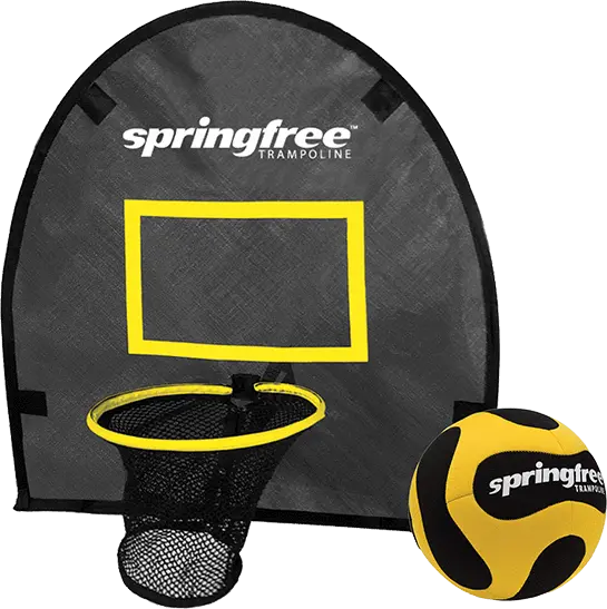 FlexrHoop Basketball Attachment for Trampolines