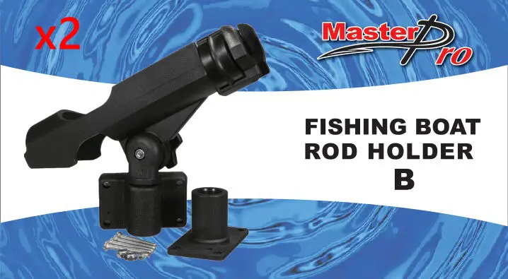 Flush-Mount Rod Holder – Dual-Pack, Type ‘B’