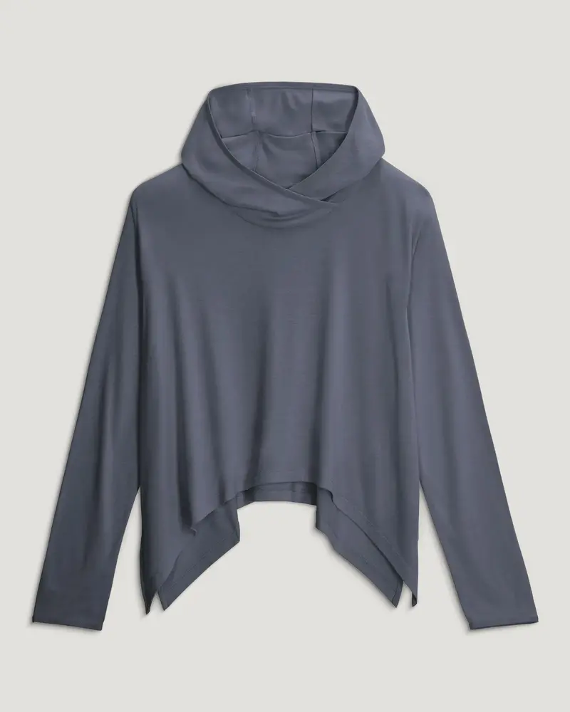 Free Fly Bamboo Lightweight Cropped Hoodie for Women – Modern Layering Piece