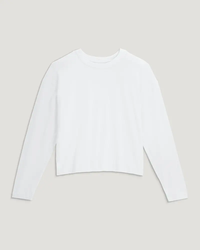 Free Fly Bamboo Shade Crossover Long Sleeve Tee for Women – Eco-Friendly Layer