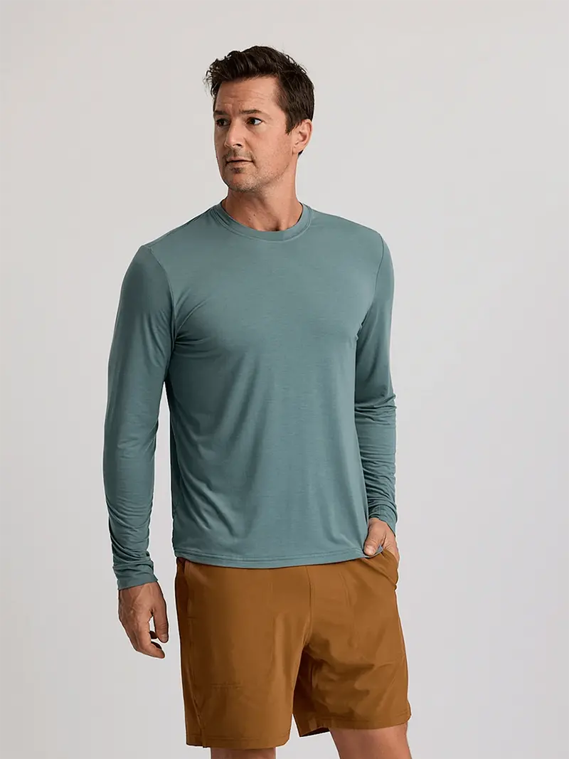 Free Fly Elevate Long-Sleeve Shirt – Men’s Lightweight Performance Top