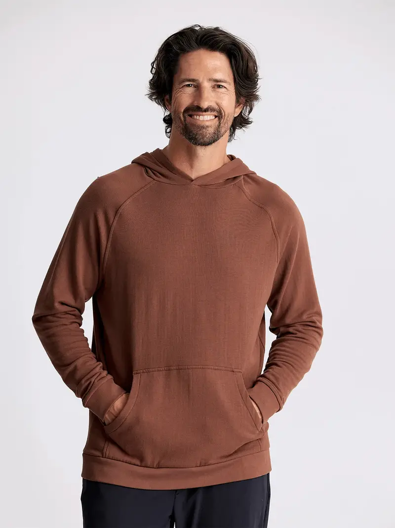 Free Fly Men’s Bamboo Lightweight Fleece Hoodie – Sustainable Comfort Wear