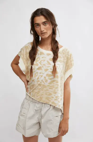 Free People Movement My Time Graphic Tee – Women’s Relaxed-Fit Casual Top