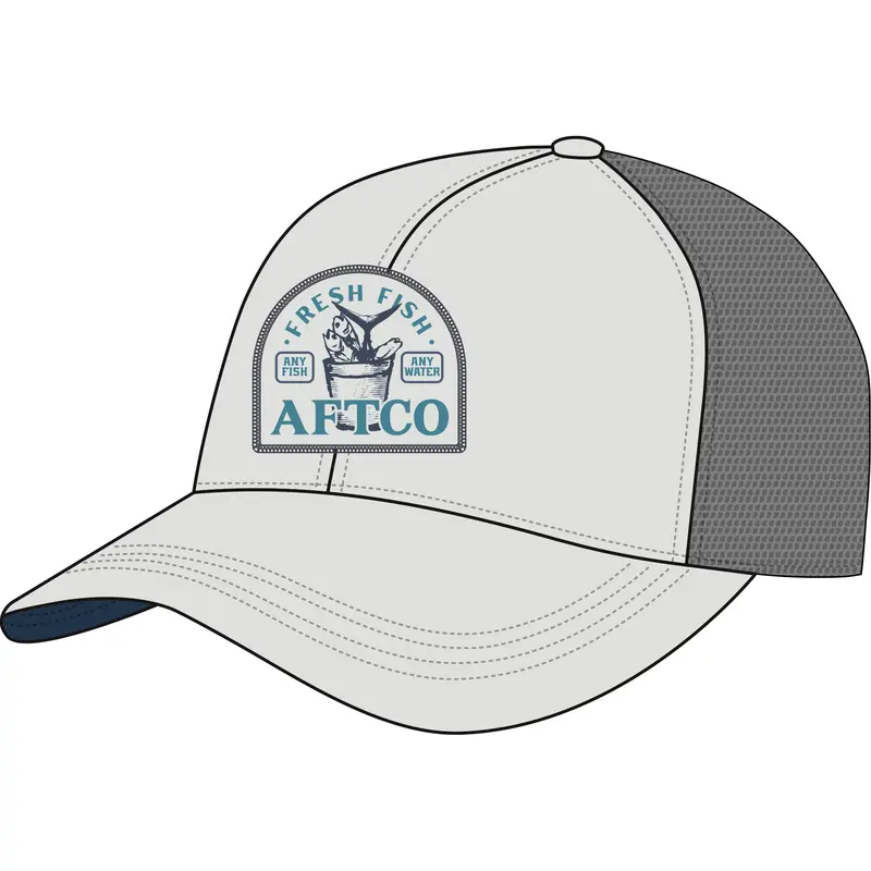 Fresh Fish Adjustable Trucker Hat