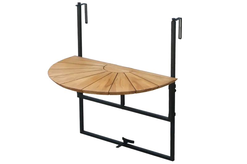 Galina Teak Hanging Table – 80 × 50 cm