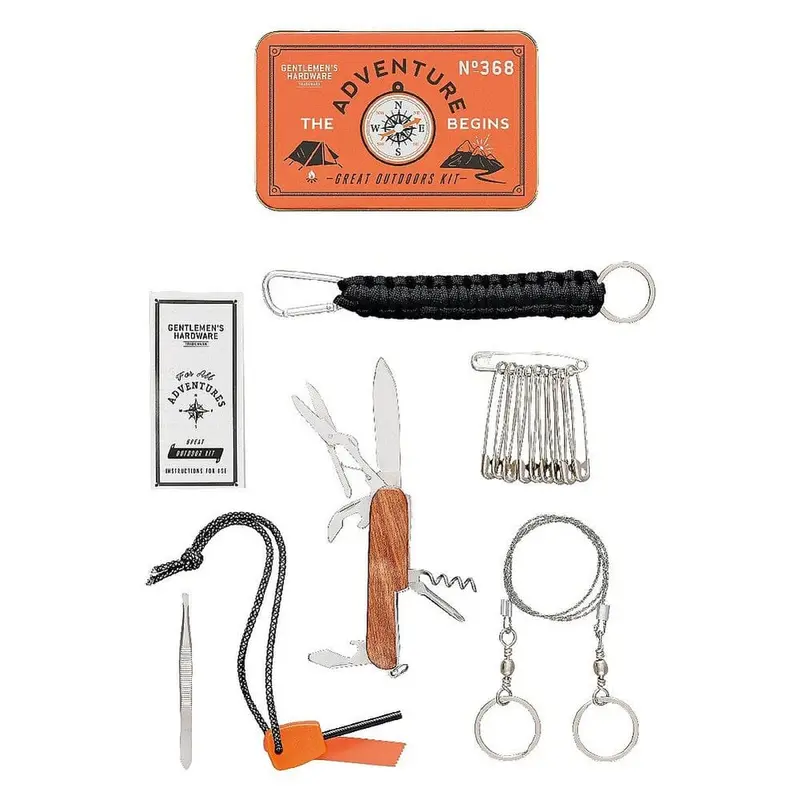 Gentlemen’s Hardware Great Outdoors Adventure Kit