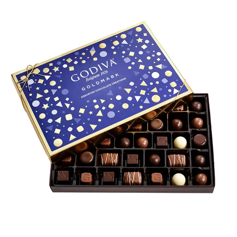 Goldmark Curated Chocolate Assortment – 36-Piece Elegant Gift Box