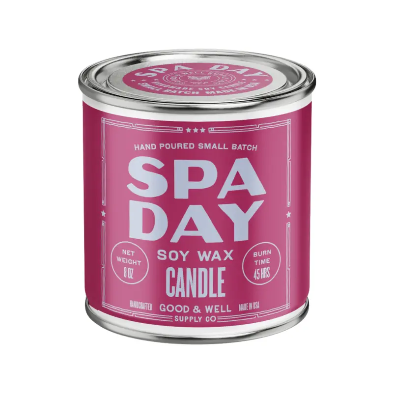 Good & Well Supply Co. Spa Day Soy Wax Candle – Relaxing Aroma