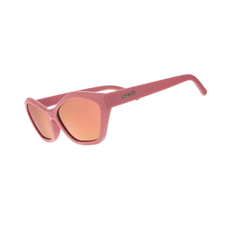 Goodr Bubblegum Socialite Sunglasses – Vibrant, Trend-Forward Sport Eyewear