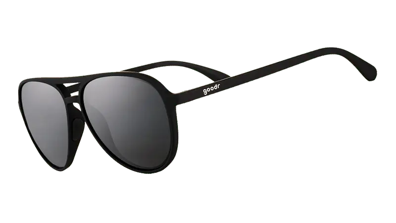 Goodr Operation: Blackout Polarized Sunglasses for Active Lifestyles