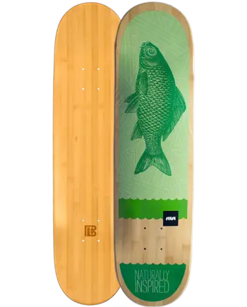 Green Fish Art Deck by SUTSU