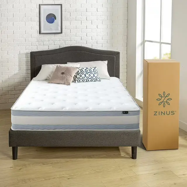 Green Tea Scented 10-Inch Hybrid Mattress