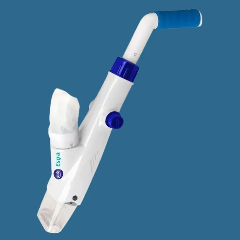 Grey Battery-Powered Spa and Inground Pool Cleaner