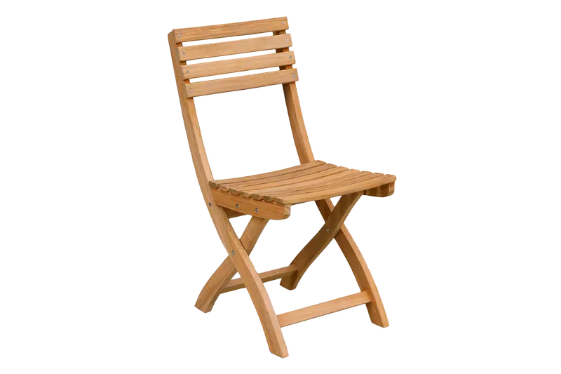 Hannah Folding Teak Stool
