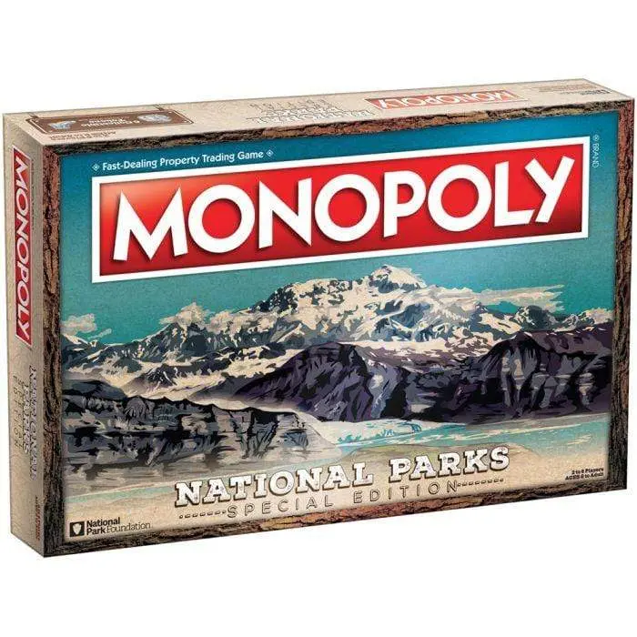 Hasbro National Parks Monopoly Board Game