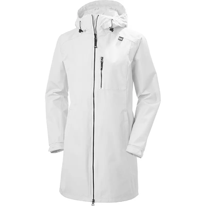 Helly Hansen Long Belfast Jacket for Women – Pure White