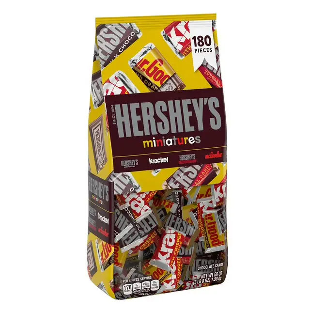 Hershey’s Miniatures Chocolate Assortment – 180 Pieces
