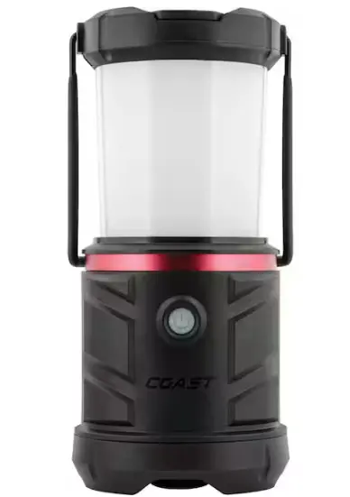 High-Lumen Dual-Power Camping Lantern – 1250 Lumens, Alkaline Battery Operated