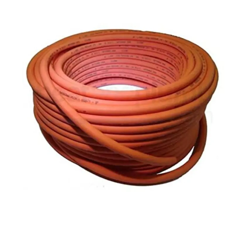 High-Pressure Orange LPG Gas Hose for Caravan Use