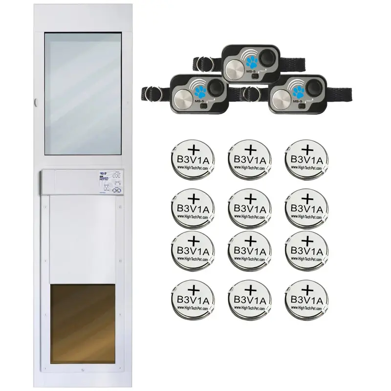 High Tech Pet Large Wi-Fi Smart Patio Pet Door Kit (PX2-SRE-WF)