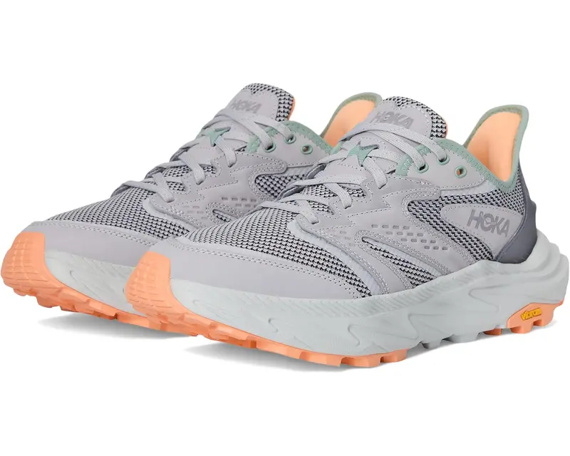 HOKA Anacapa 2 Freedom Hiking Shoes – Women’s Ash Grey & Cosmic Grey