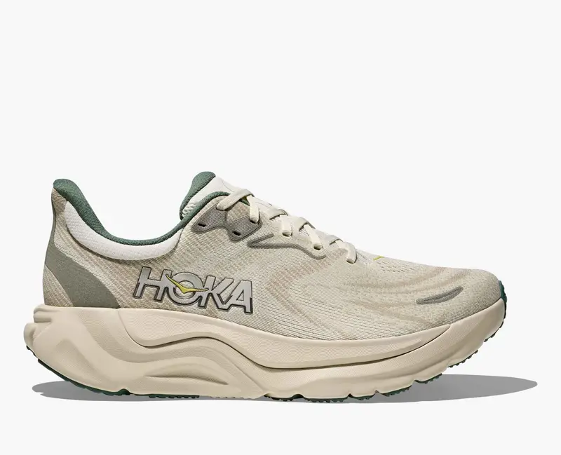 HOKA Arahi 8 Running Shoes – Men’s Truffle Salt & Oyster Mushroom