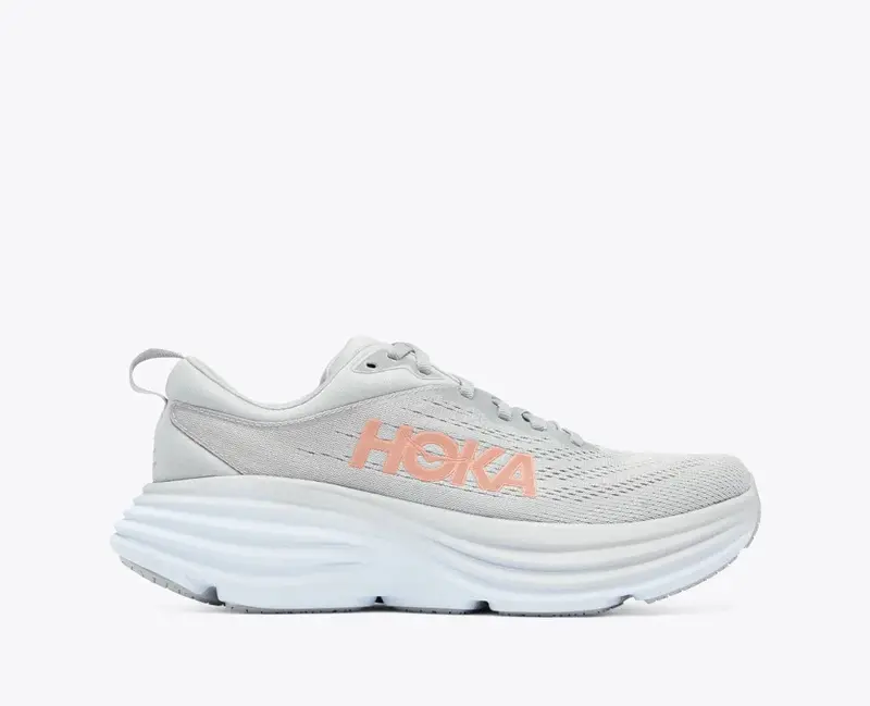 HOKA Bondi 8 Max Cushion Running Shoes – Wide Width for Women
