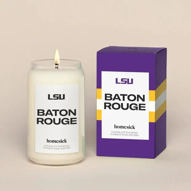 Homesick Baton Rouge Candle – Local-Scented Home Fragrance