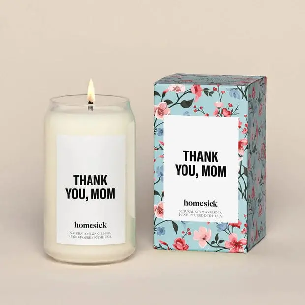 Homesick ‘Thank You, Mom’ Scented Soy Candle