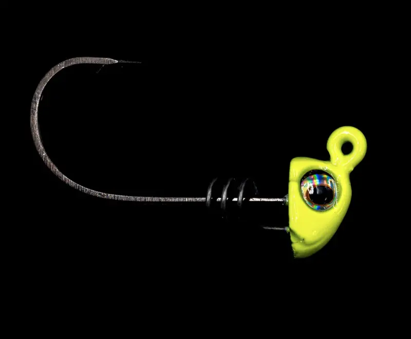 Hot Heads 3-Inch Jig Lures – 1/4 oz Fishing Weights