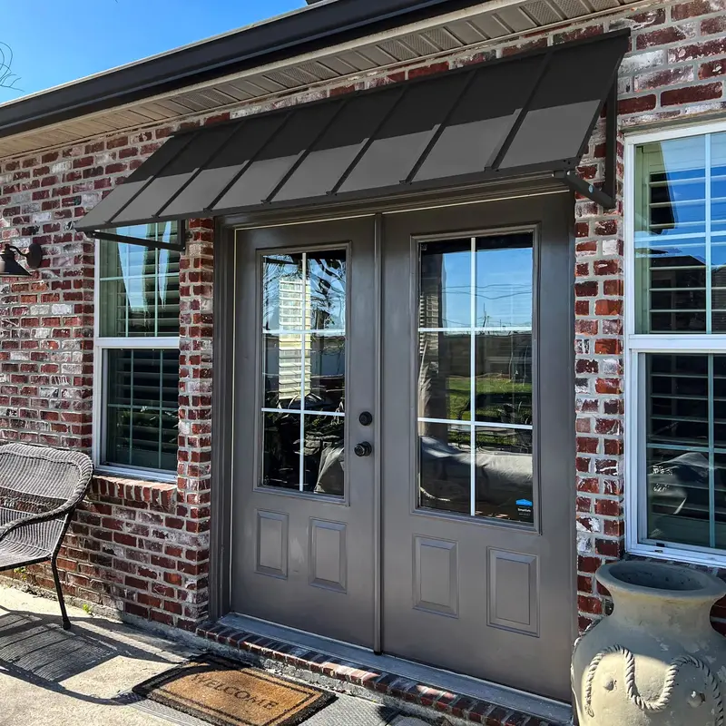Houstonian 104-Inch Extra-Wide Metal Awning