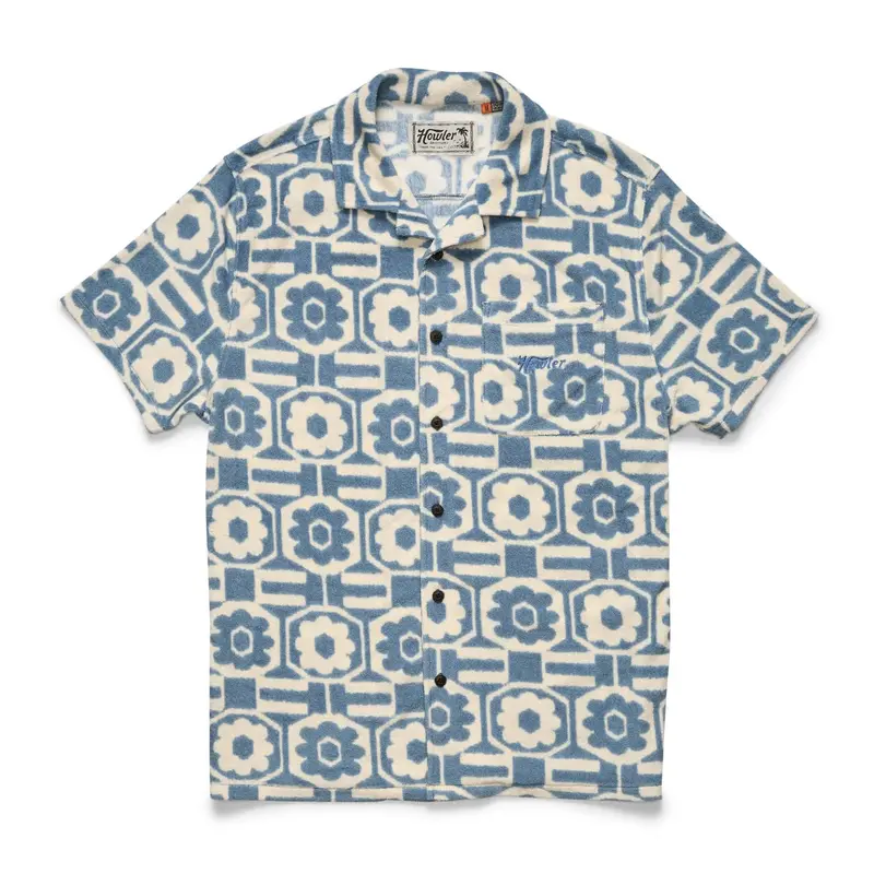 Howler Brothers Palapa Terry Cloth Shirt – Talavera Print