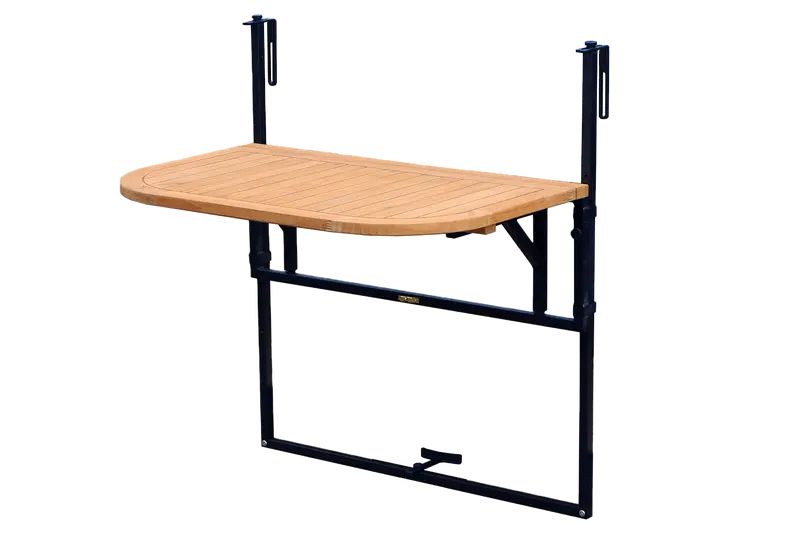 Ida Teak Suspended Table – 80 × 50 cm