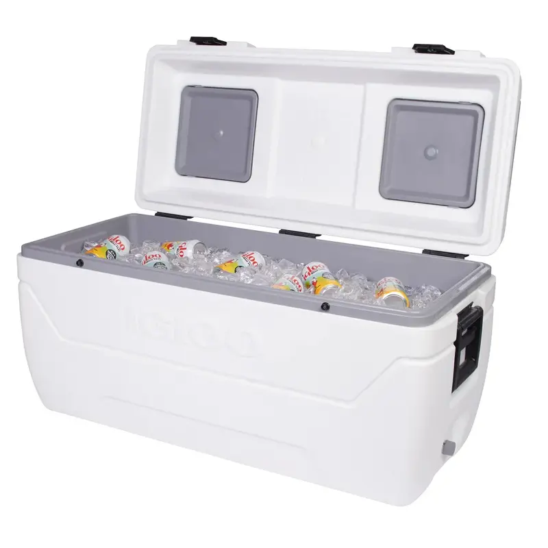 Igloo Maxcold 165-Quart Chest Cooler with Quick-Access Butterfly Hatch