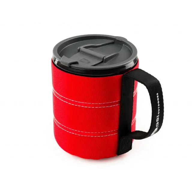 Infinity Backpacker Mug in Red – Collapsible & Lightweight