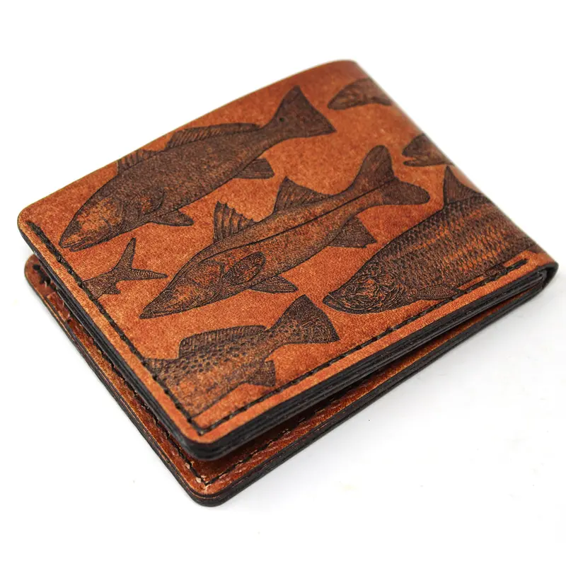 Inshore Slam Leather Wallet – RFID-Blocking Design