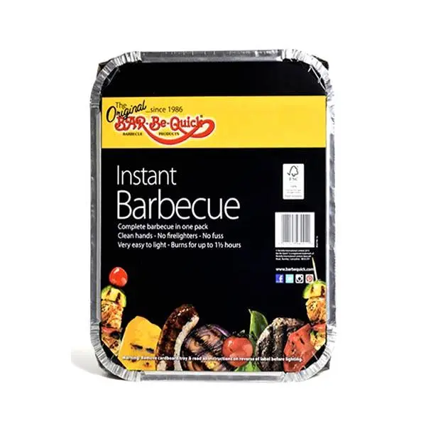 Instant Disposable Charcoal BBQ Grill – Standard Size