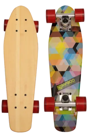Kaleidoscope Mini Cruiser Skateboard