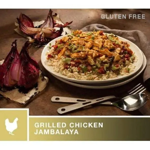 Katadyn Alpine Aire Grilled Chicken Jambalaya – Dehydrated Dinner