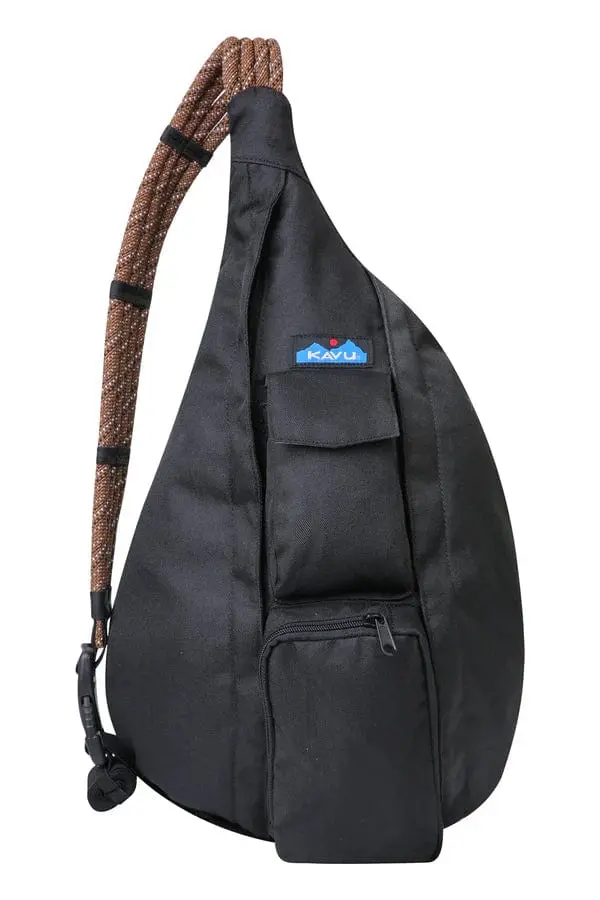 Kavu Rope Sling Bag with Adjustable Strap and Durable Canvas