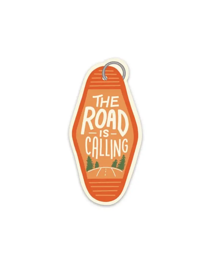 Keep Nature Wild ‘The Road Is Calling’ Outdoor Sticker