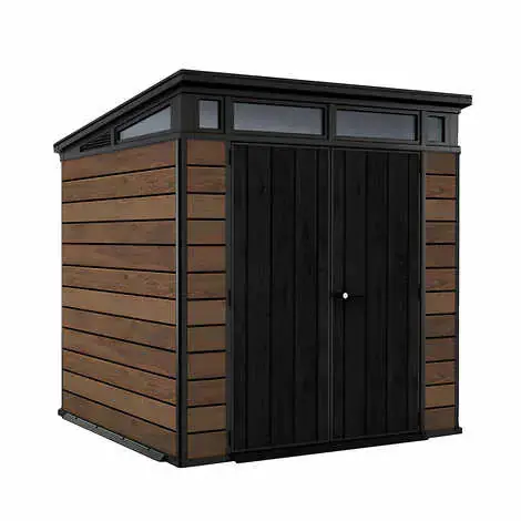 Keter DecoCoat 7 ft x 7 ft Premium Outdoor Storage Shed