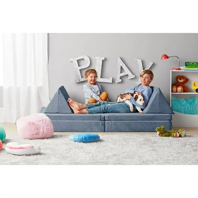 Kid-Sized Explorer-Themed Sofa – Color Assortment