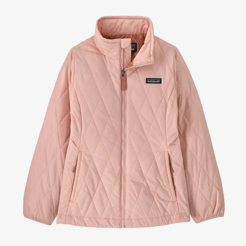 Kids’ Patagonia Nano Puff Diamond-Quilted Lightweight Jacket