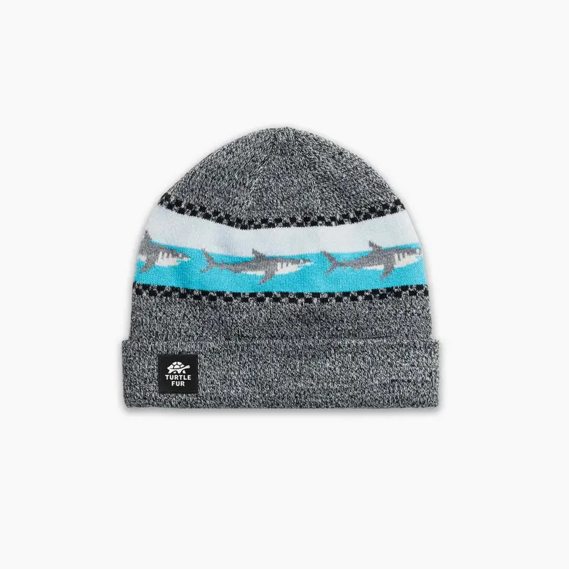 Kids’ Shark Attack Beanie – Playful Marine-Themed Knit
