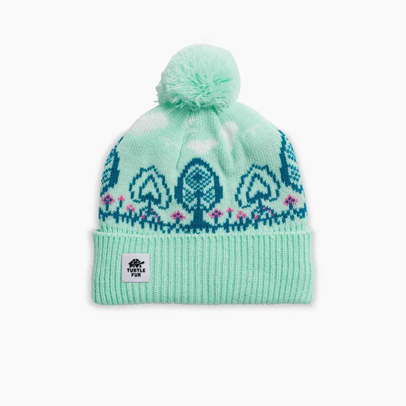 Kids’ Tree Lover Beanie – Nature-Inspired Cotton-Knit Hat