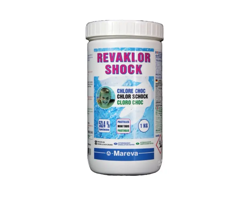Klor Shock Chlorine Tablets – 1kg (20g per Tablet)