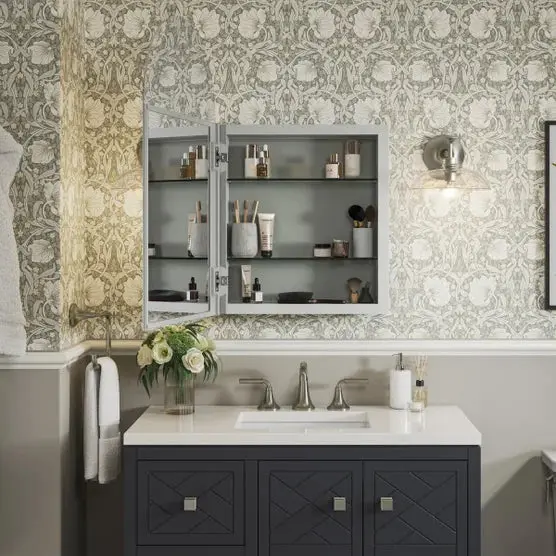 Kohler Arched Recessed Medicine Cabinet with Smooth Finish